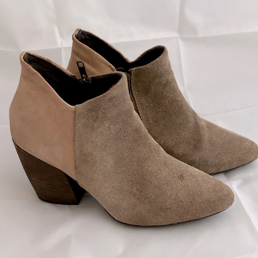 Diba True | Leather - Suede Booties | 7
